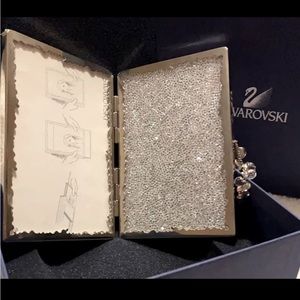 Swarovski crystal stand up picture frame